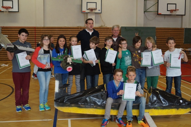 Papierflieger Gewinner 2014